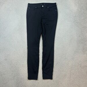 Prana Jeans Womens Size 8 Black/Gray Casual Utility Denim Pants Outdoors Stretch